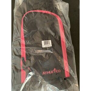 Athletico Golf Shoe Bag – Black/Pink – New in Package – Sports Shoe Tote